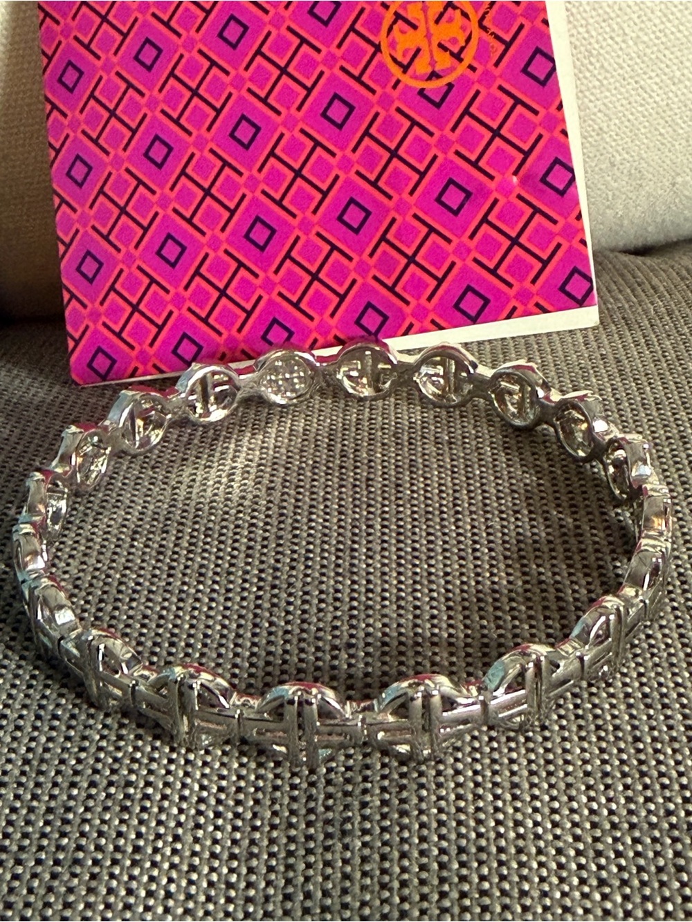TORY BURCH Silver Womens Link Bracelet - Silver